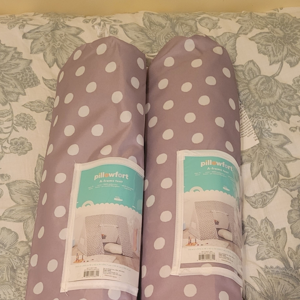 2 pillowfort kids tents